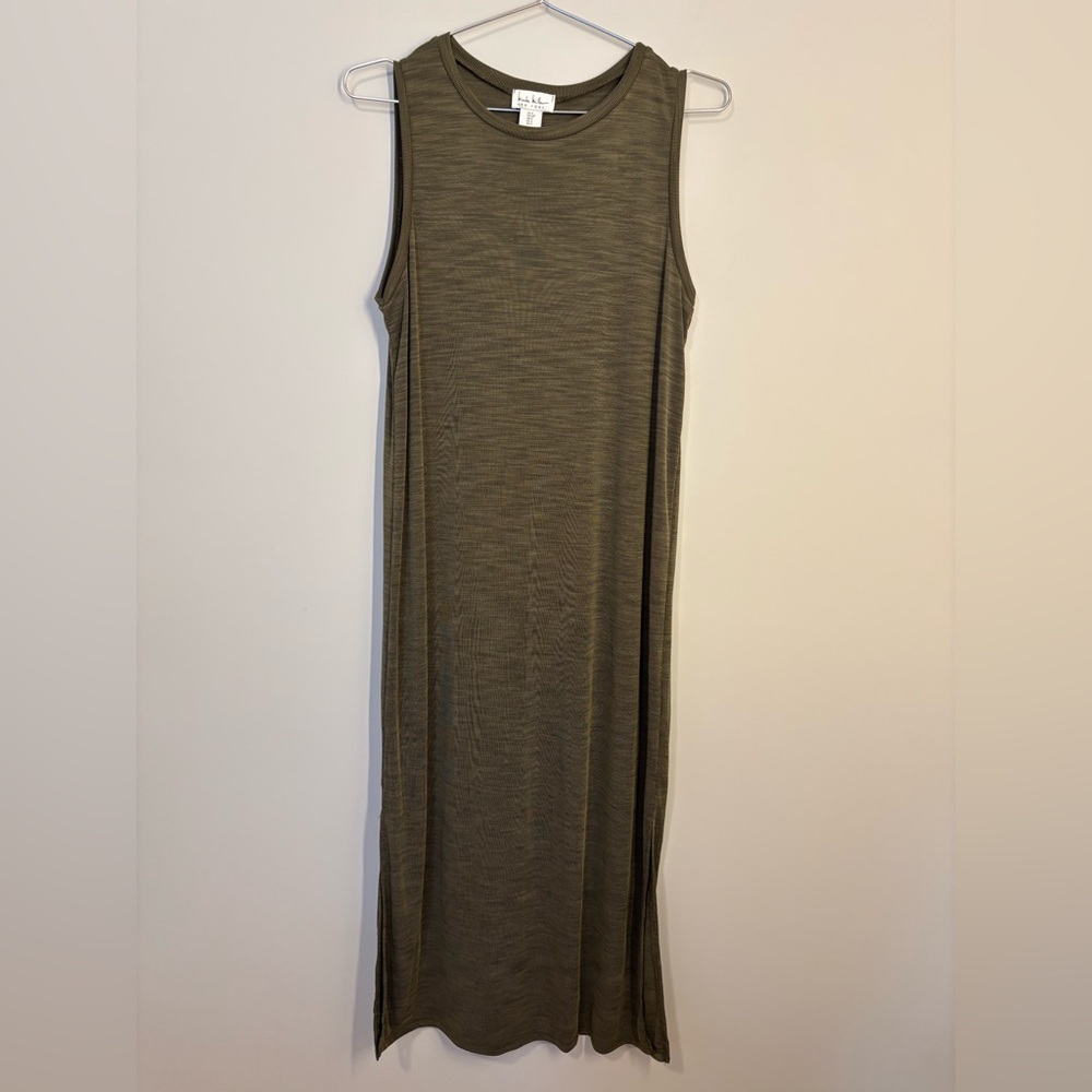 Nicole Miller Olive Maxi Dress